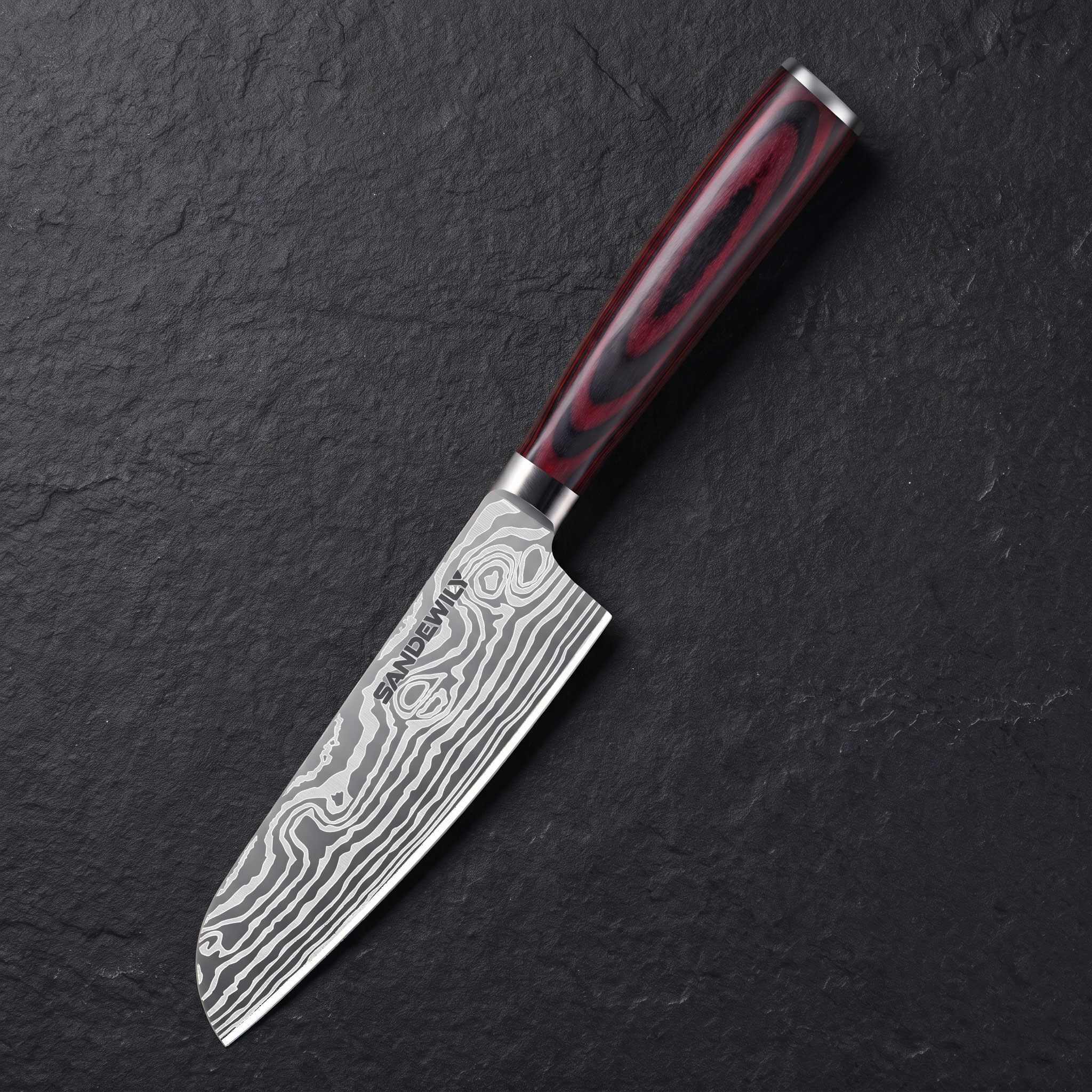 5" Santoku Knife — Pakkawood Series