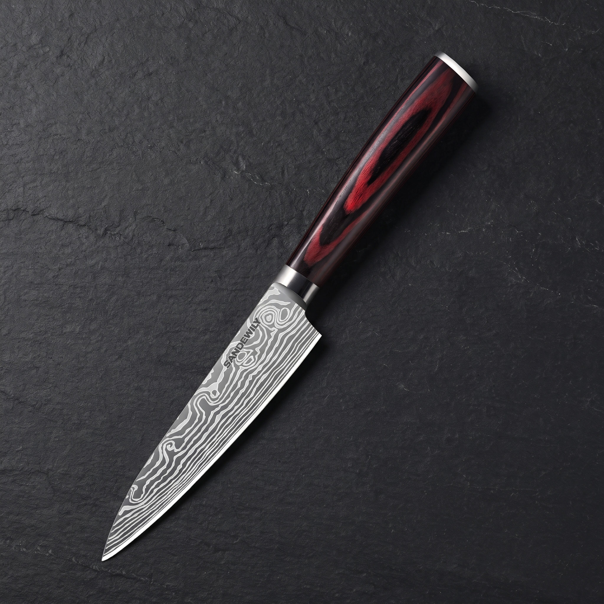 5" Utility Knife — Pakkawood Series